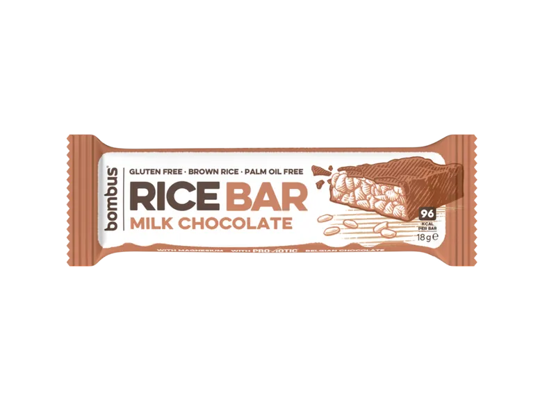 Bombus Rice Bar Milk chocolate 18 g
